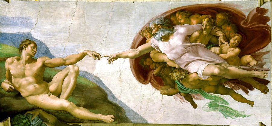 Detail From the Sistine Chapel