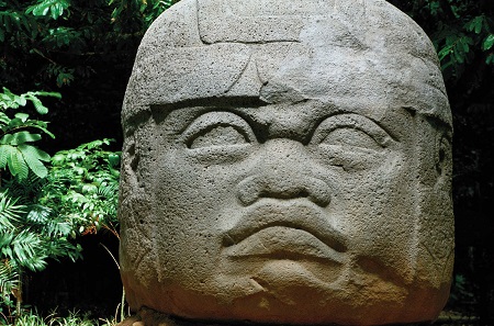 Olmec head