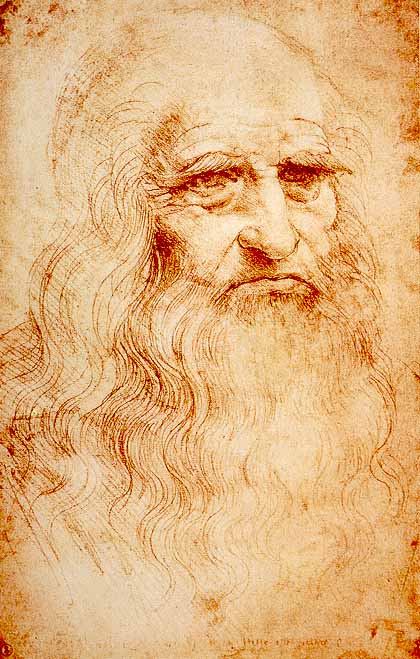 Leonardo da Vinci Self Portrait