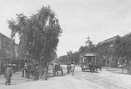 Ginza in 1880s