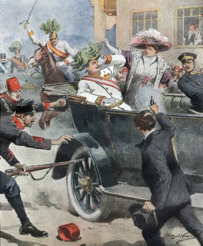 Archduke's Murder at Sarajevo 1914